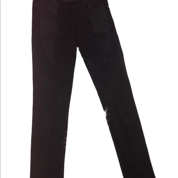 BCBGMAXAZRIA size medium black equestrian riding pants - Picture 10 of 14